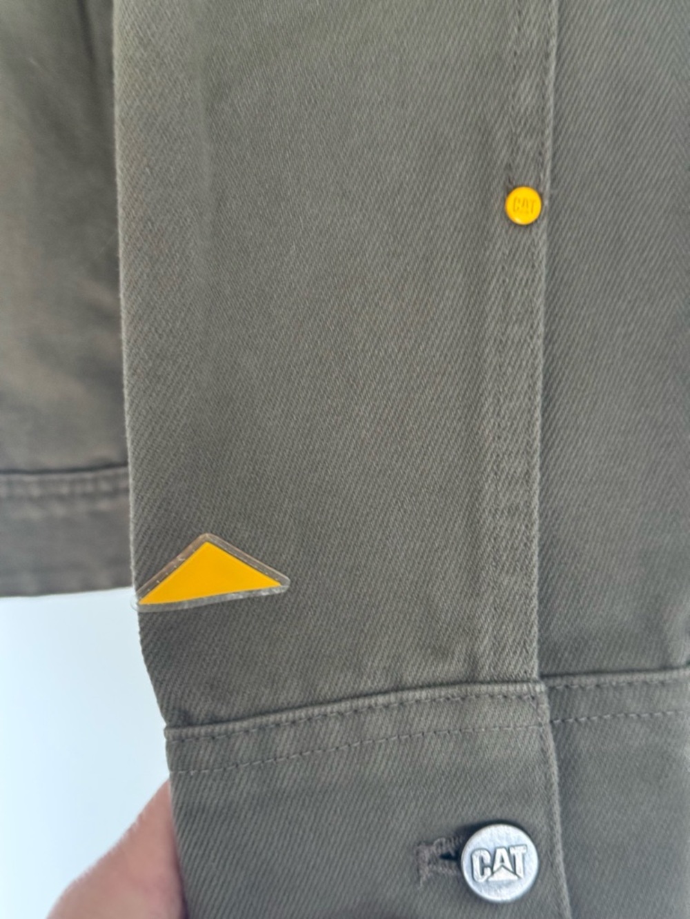 Caterpillar Heritage Uniform Twill. Utility Field Shacked Olive SzM Relaxed - Picture 13 of 16